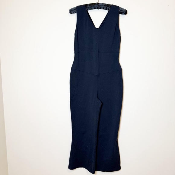 Athleta Black Jumpsuit M - Picture 1 of 9